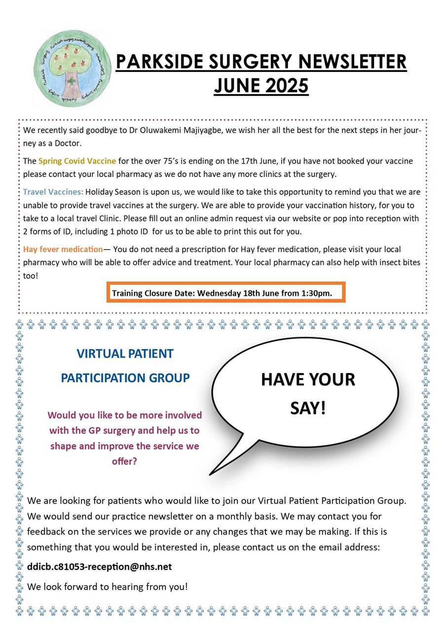 JUNE NEWSLETTER PG1