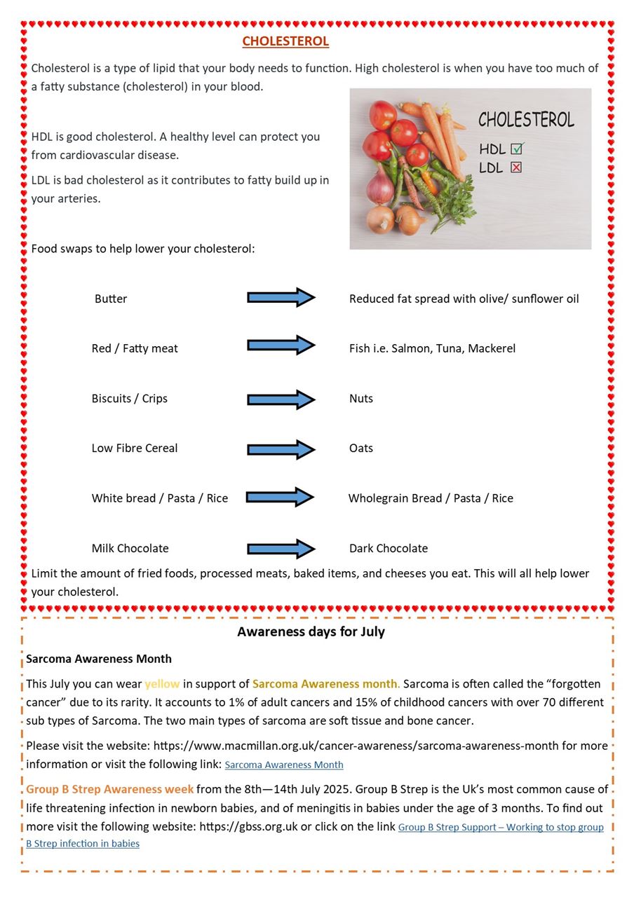 July Newsletter